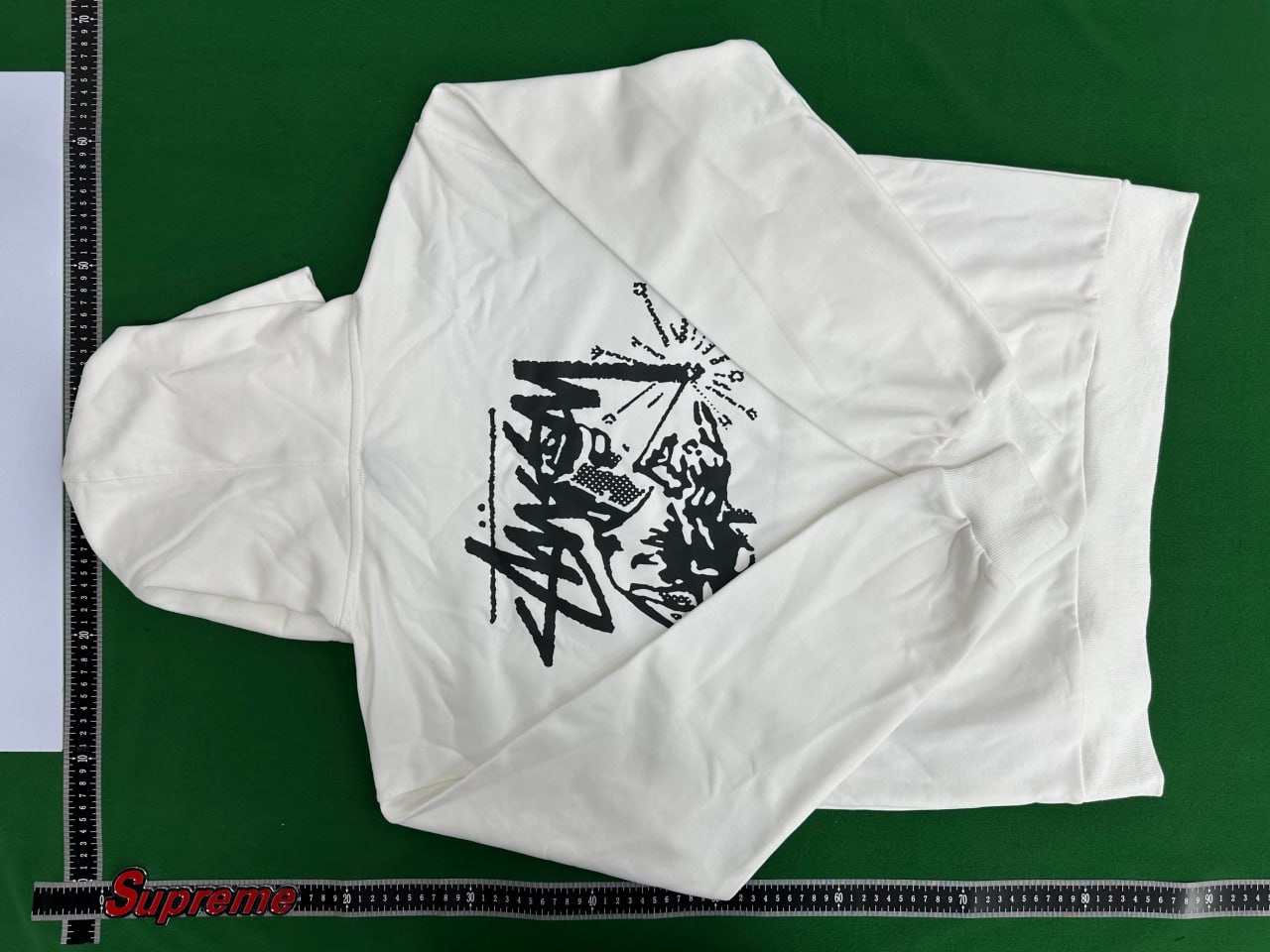 Stussy Hoodie — QC reference 3
