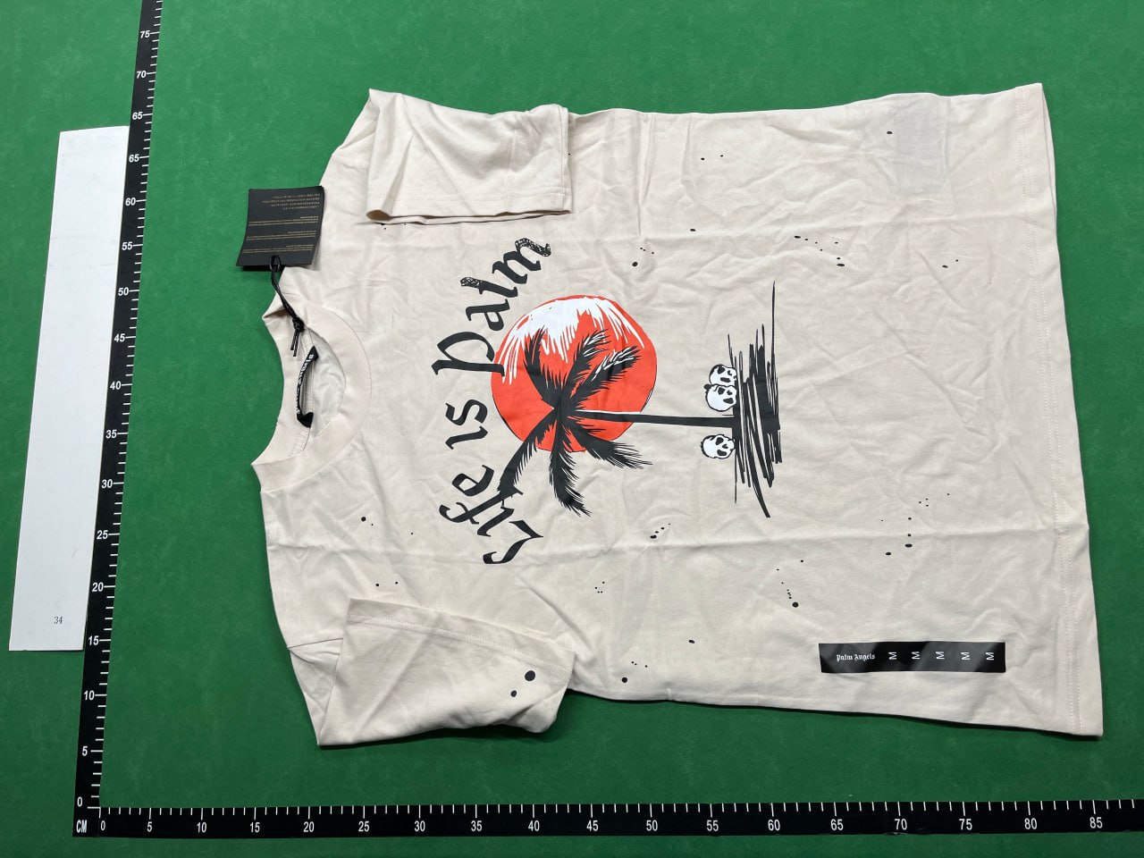 Palm angel T-shirt — QC reference 2