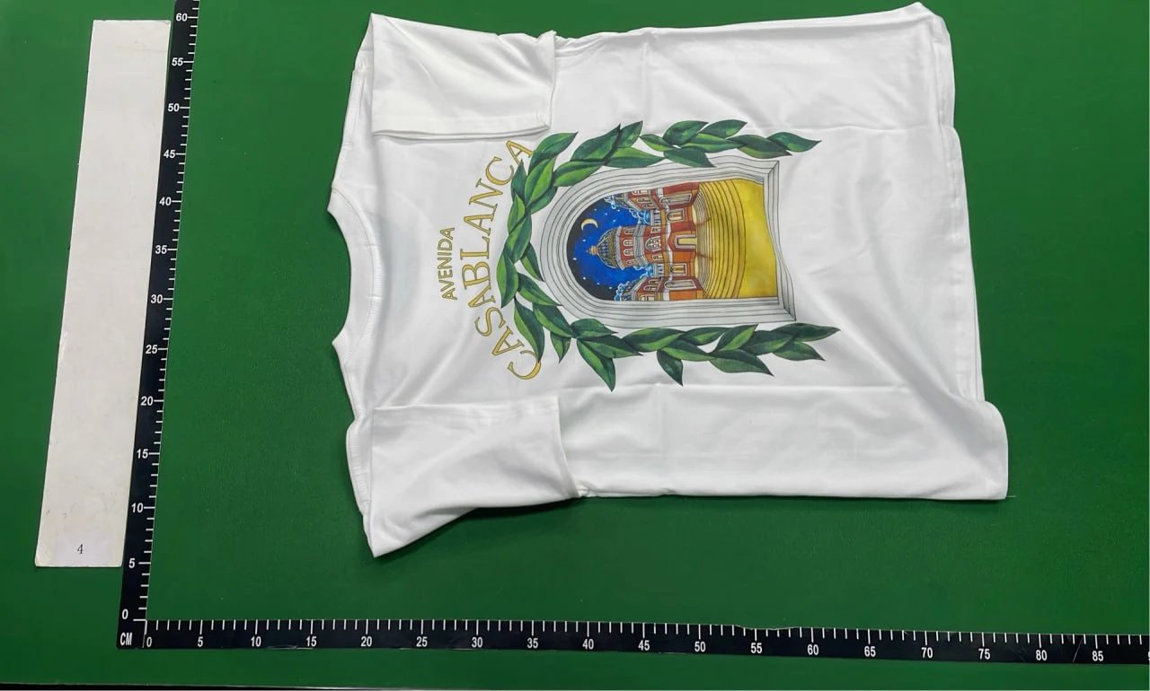 Casablanca T-Shirt — QC reference 4
