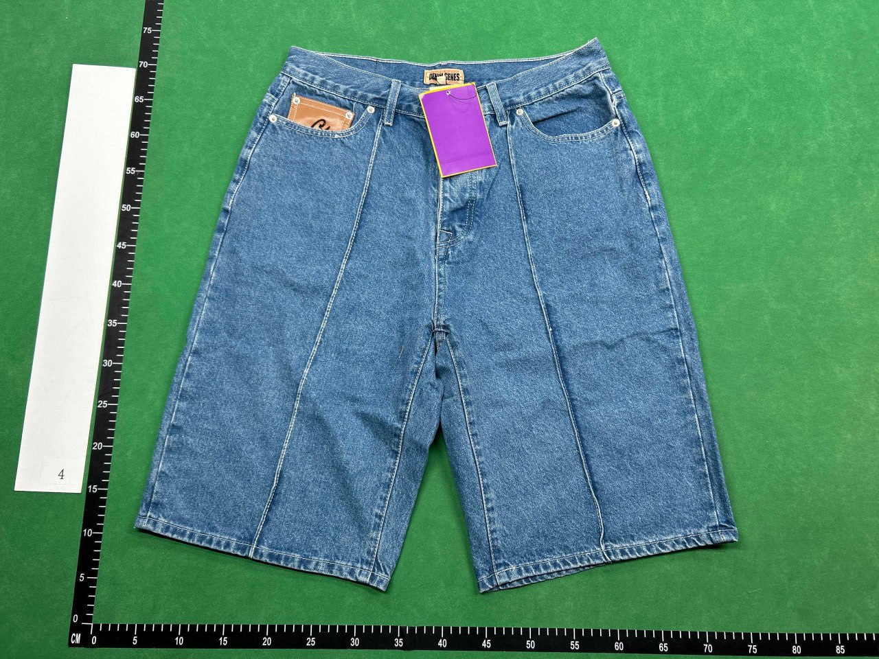 Corteiz Jeans Short — QC reference 5