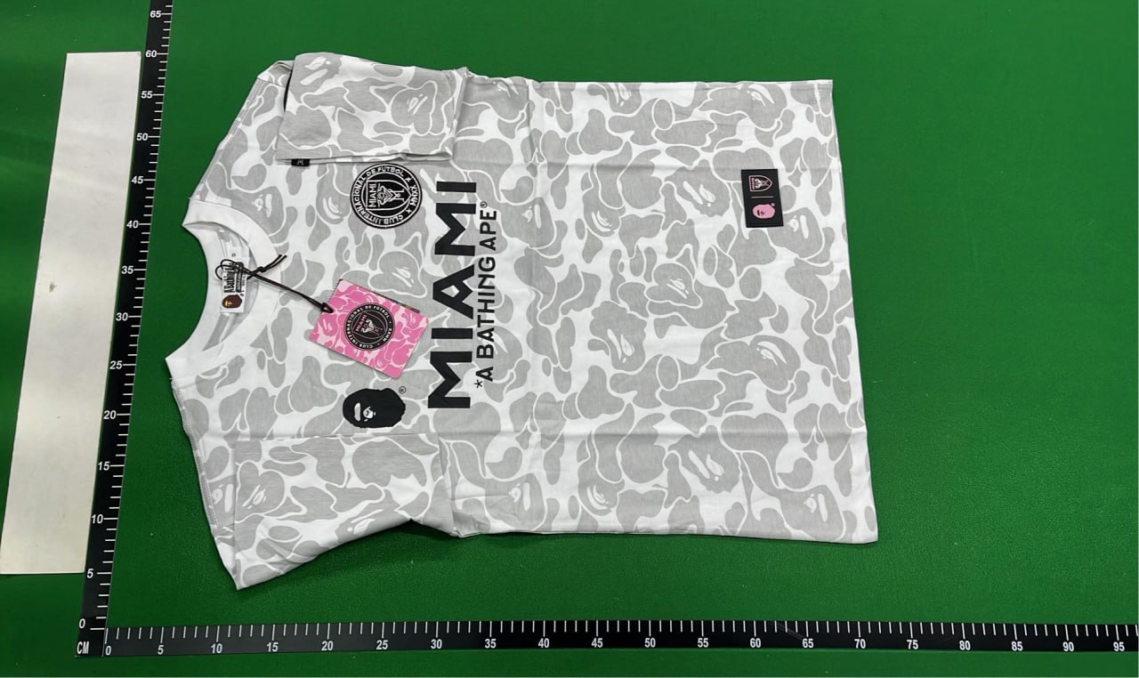 Bape x Miami Jersey t-shirt (40+) — QC reference 2
