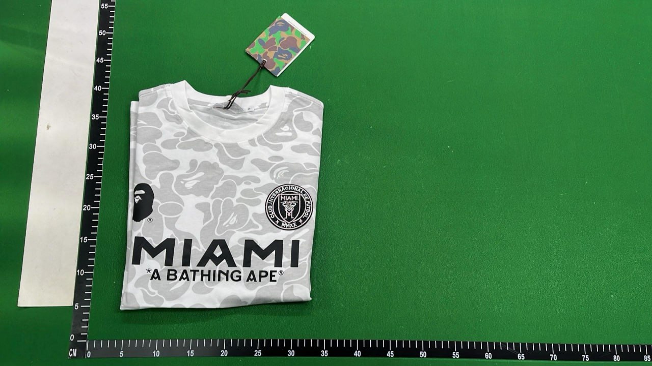 Bape x Miami Jersey t-shirt (40+) — QC reference 4