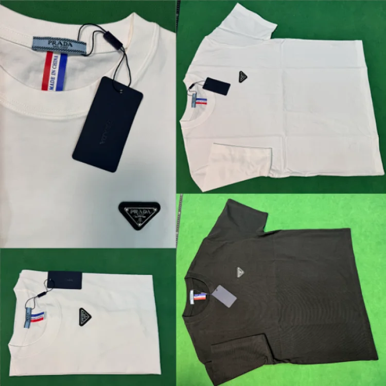 Prada Triangle Logo T-Shirt [24 styles]