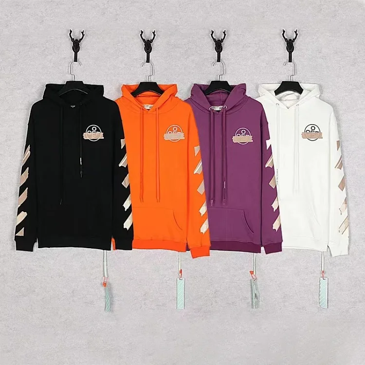 OFF-WHITE Diagonal Stripe Hoodie [4 styl