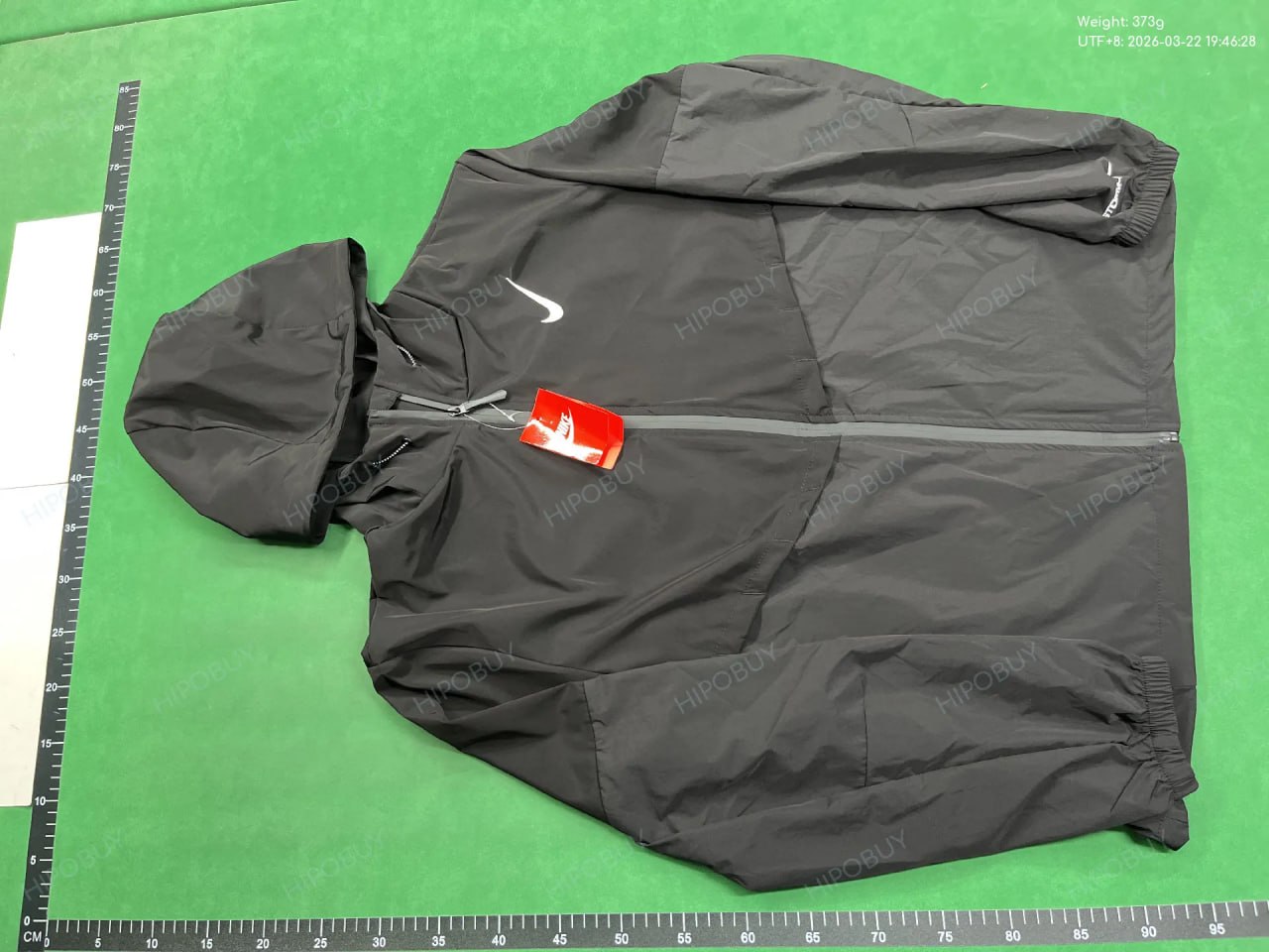 Nike AEROSWIFT Storm-FIT FW24 Hooded Zip-up Long-Sleeve Breathable Running Jacket — QC reference 3
