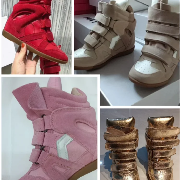 MAYA Wedge High Sneakers [16 styles]