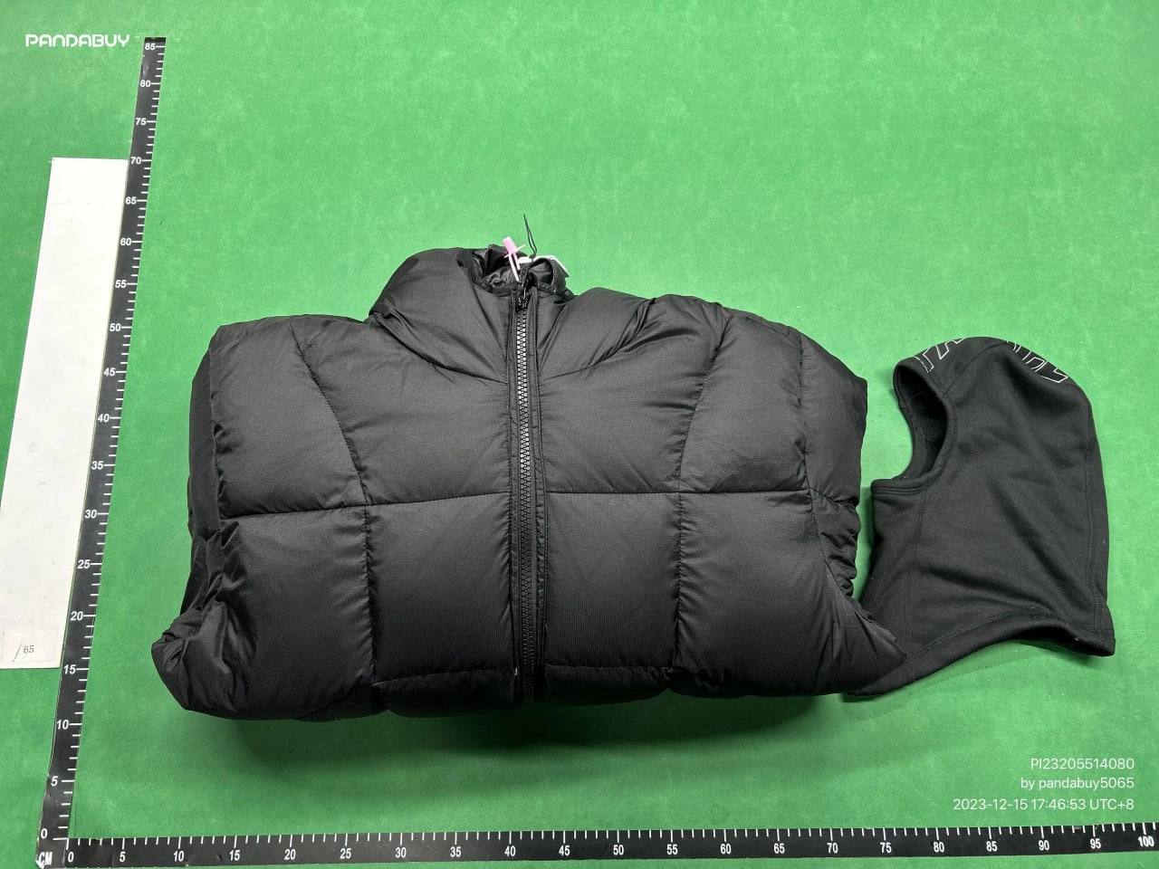 Palace Down coat — QC reference 3