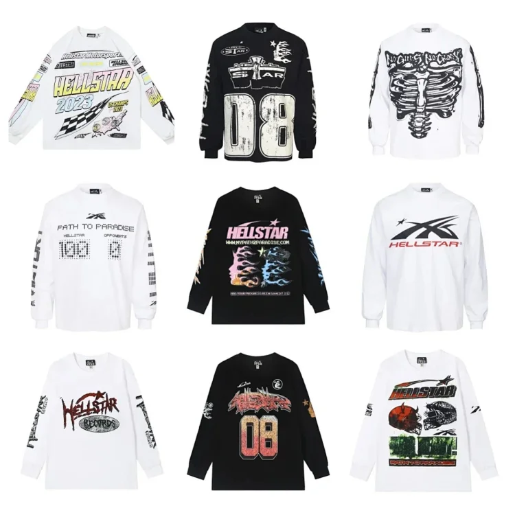 Hellstar Long Sleeve T-Shirts [25 styles