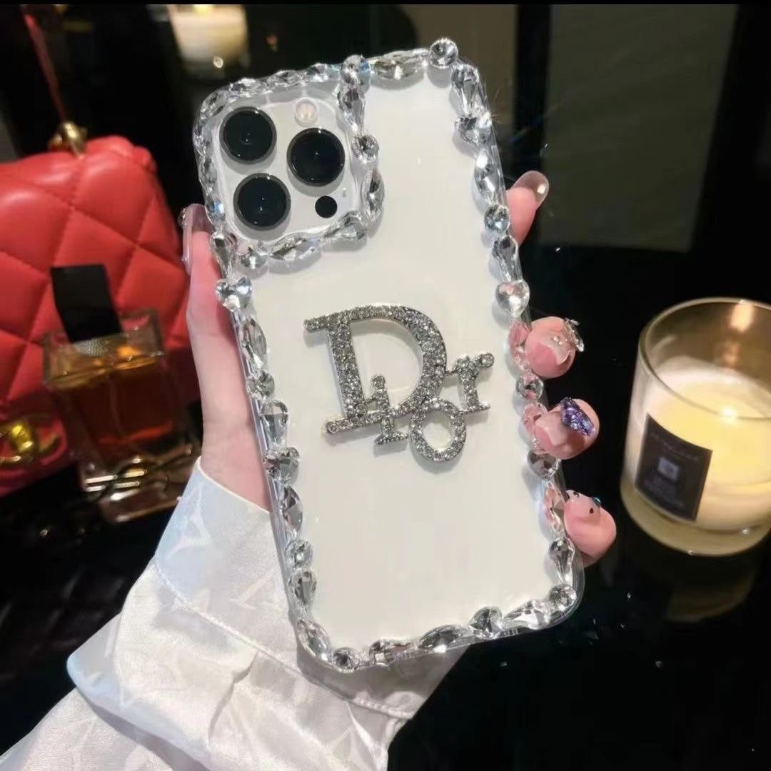Dior Crystal-Embellished Phone Case — QC reference 3