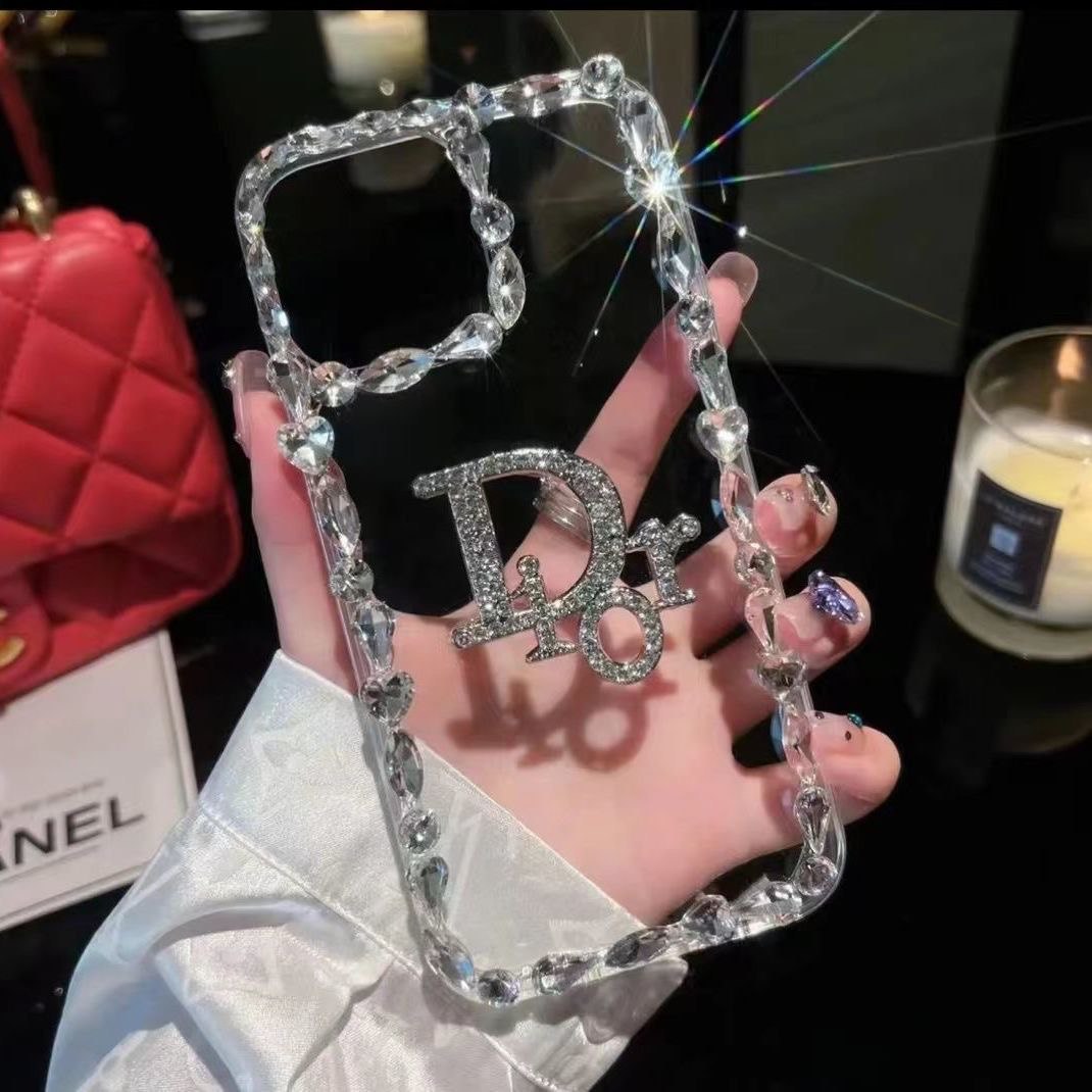 Dior Crystal-Embellished Phone Case — QC reference 2