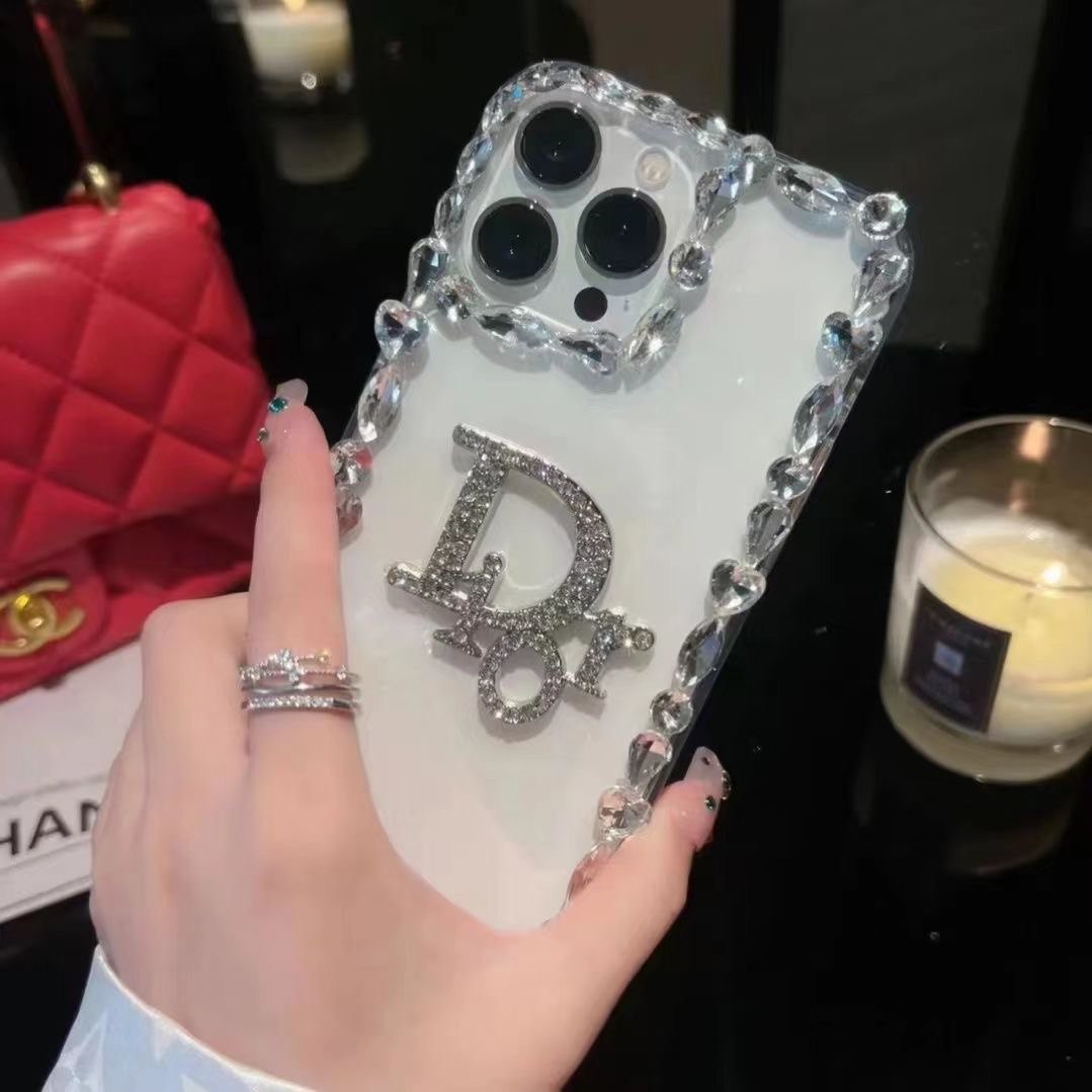 Dior Crystal-Embellished Phone Case — QC reference 4