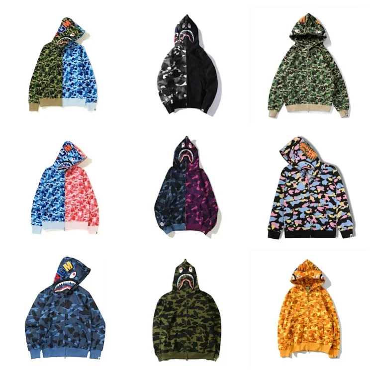 Bape Shark Hoodie [40 styles]