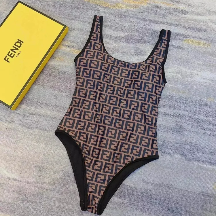 Fendi FF Monogram One-Piece Swimsuit [1