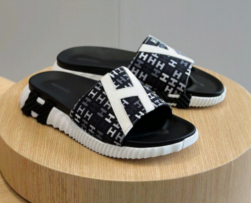 Hermes H Pattern Slide Sandals [21 style