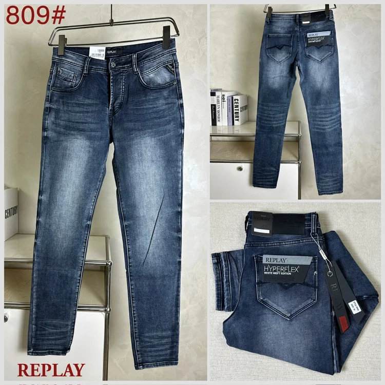 REPLAY HYPERFLEX White West Edition Jean
