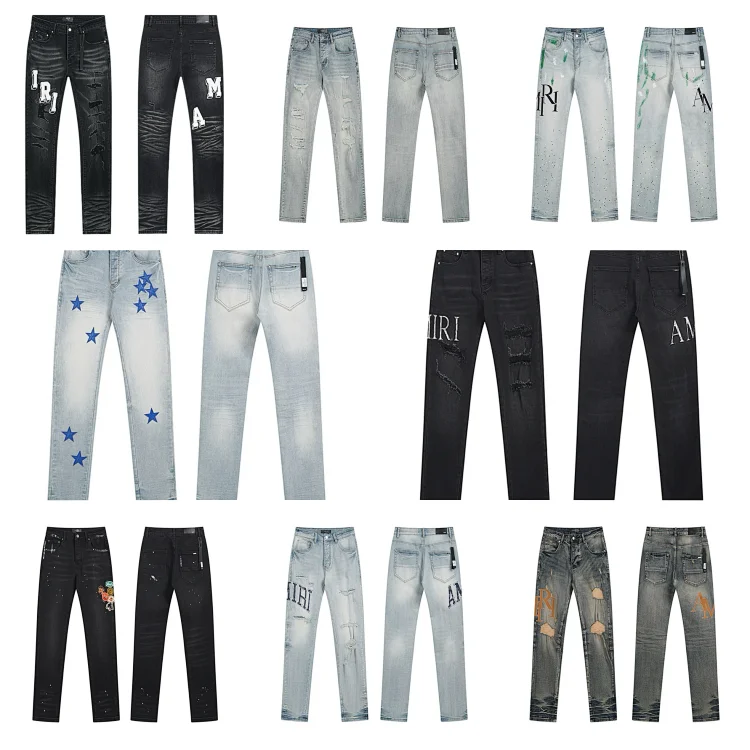 AMIRI Distressed Denim Jeans Pants [6 st