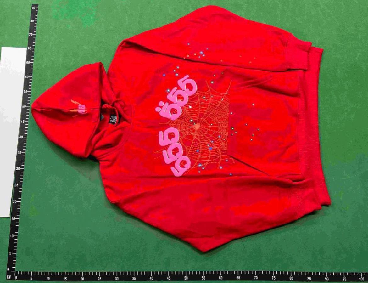 Sp5der hoodie suit — QC reference 4