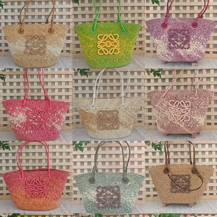 Loewe Puzzle Straw Tote Bag [35 styles]