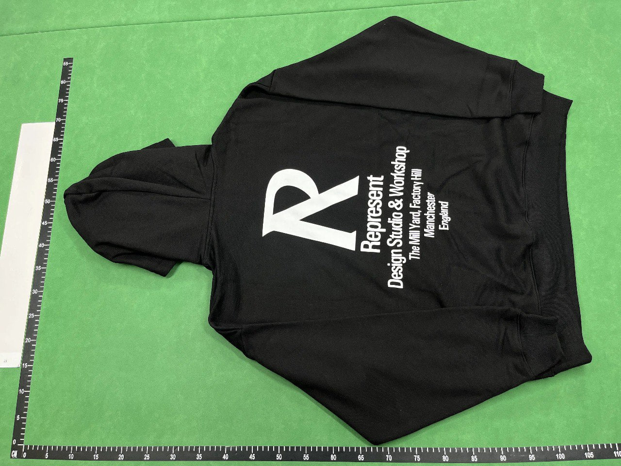 Represent Hoodie — QC reference 2