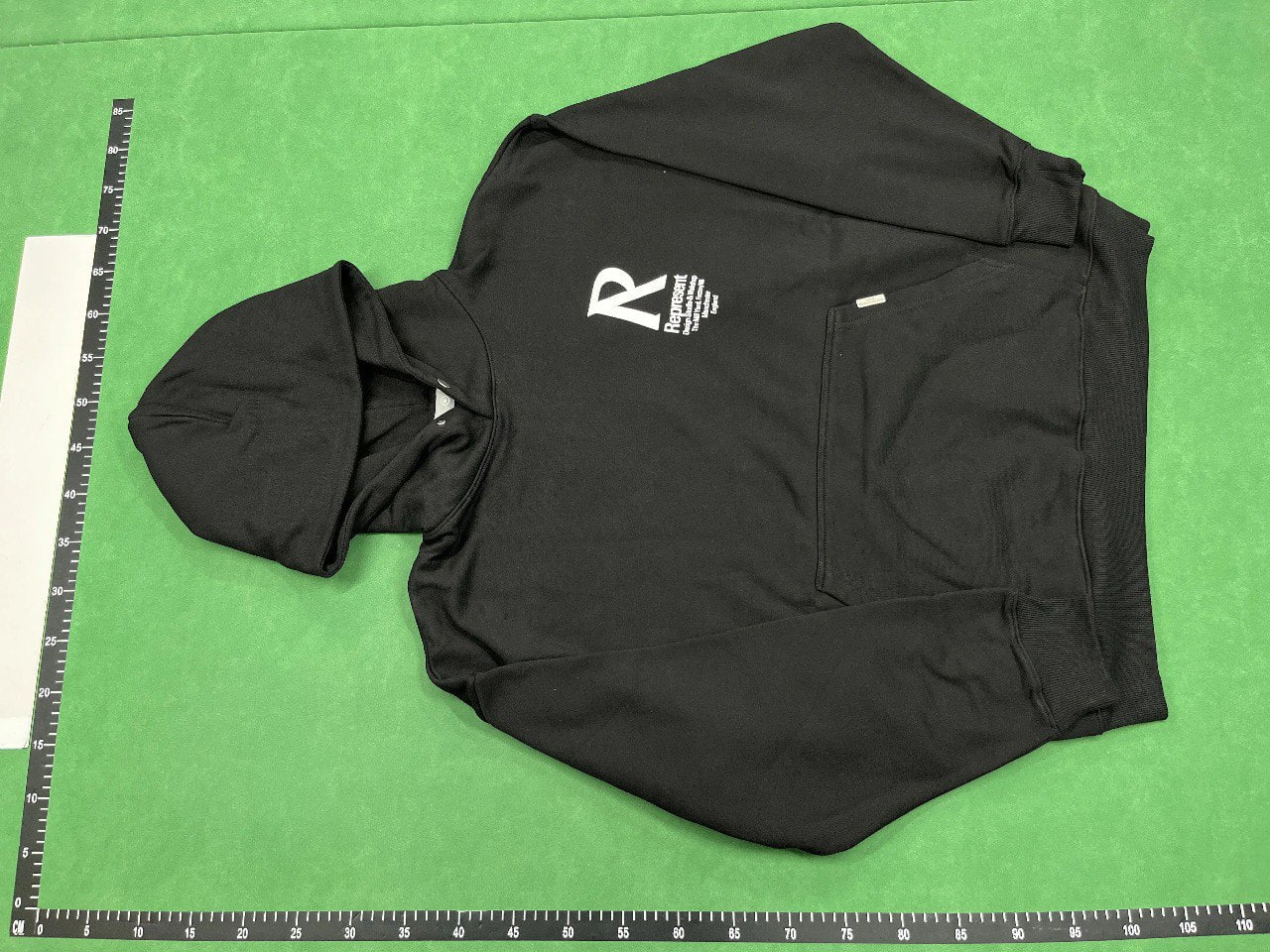 Represent Hoodie — QC reference 3