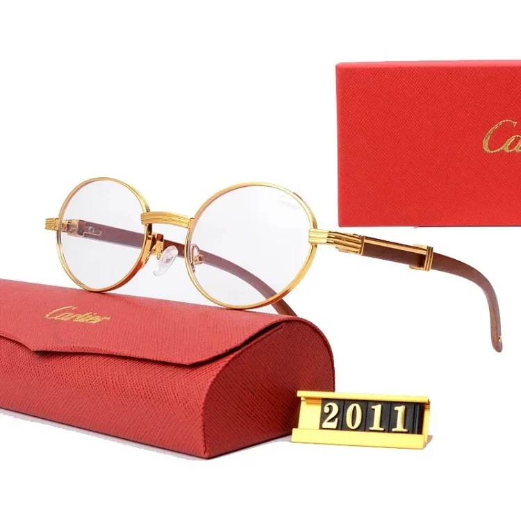 Cartier Round Frame Eyeglasses [21 style