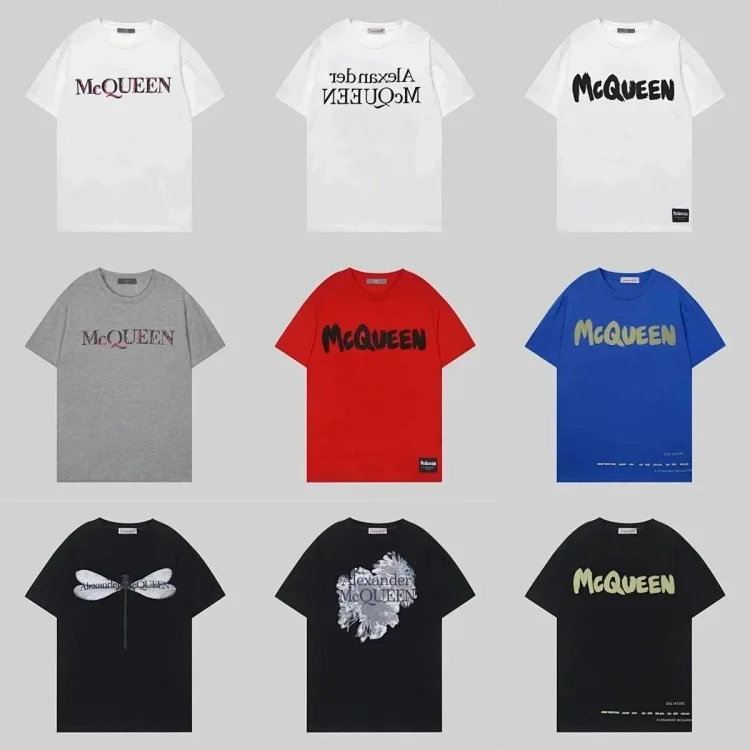 Alexander McQueen T-shirt Tee （40 Style）