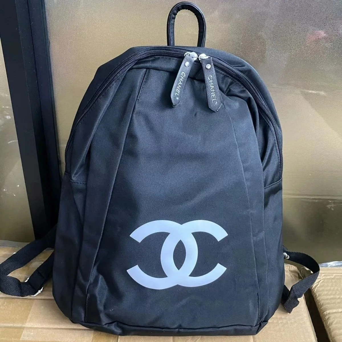 Chanel CC Logo Backpack