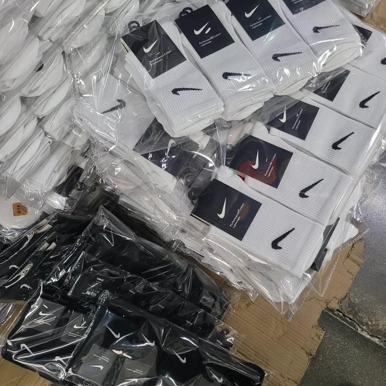 NIKE Cotton Socks 1 & 2 & 10 Pai