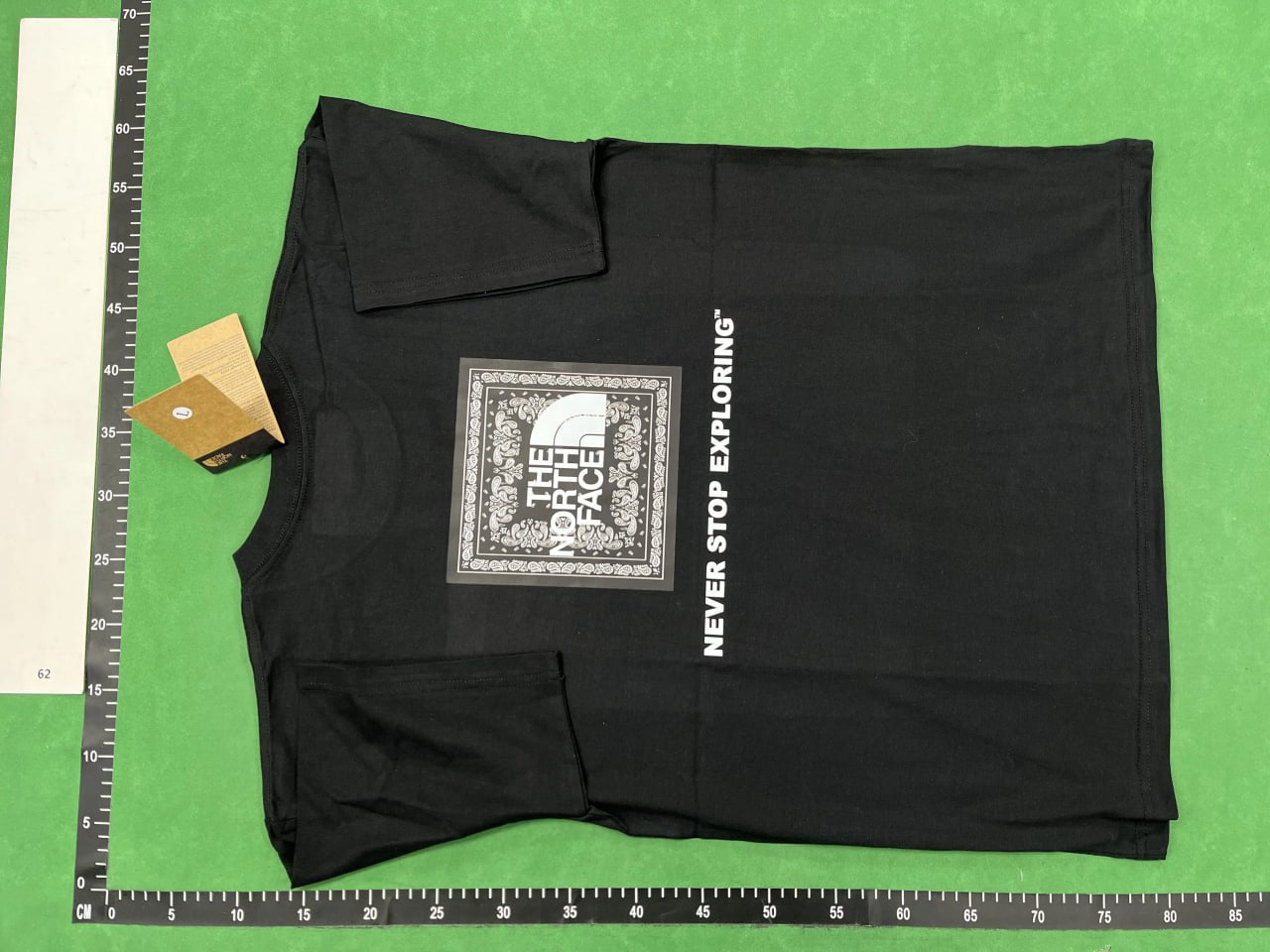 The North face T-shirt — QC reference 2