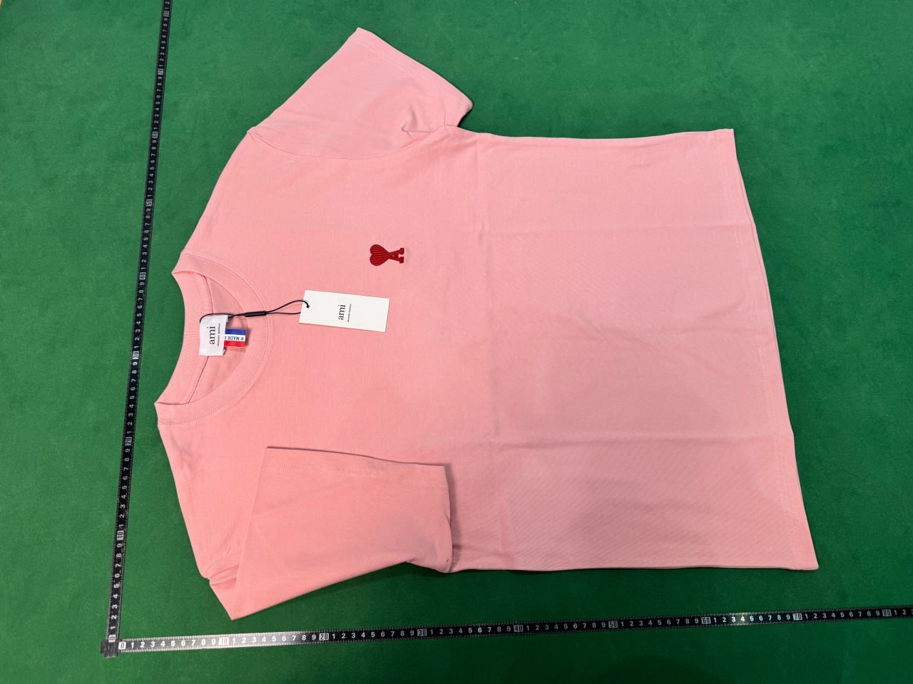 AMIRI T-shirt heart logo — QC reference 5