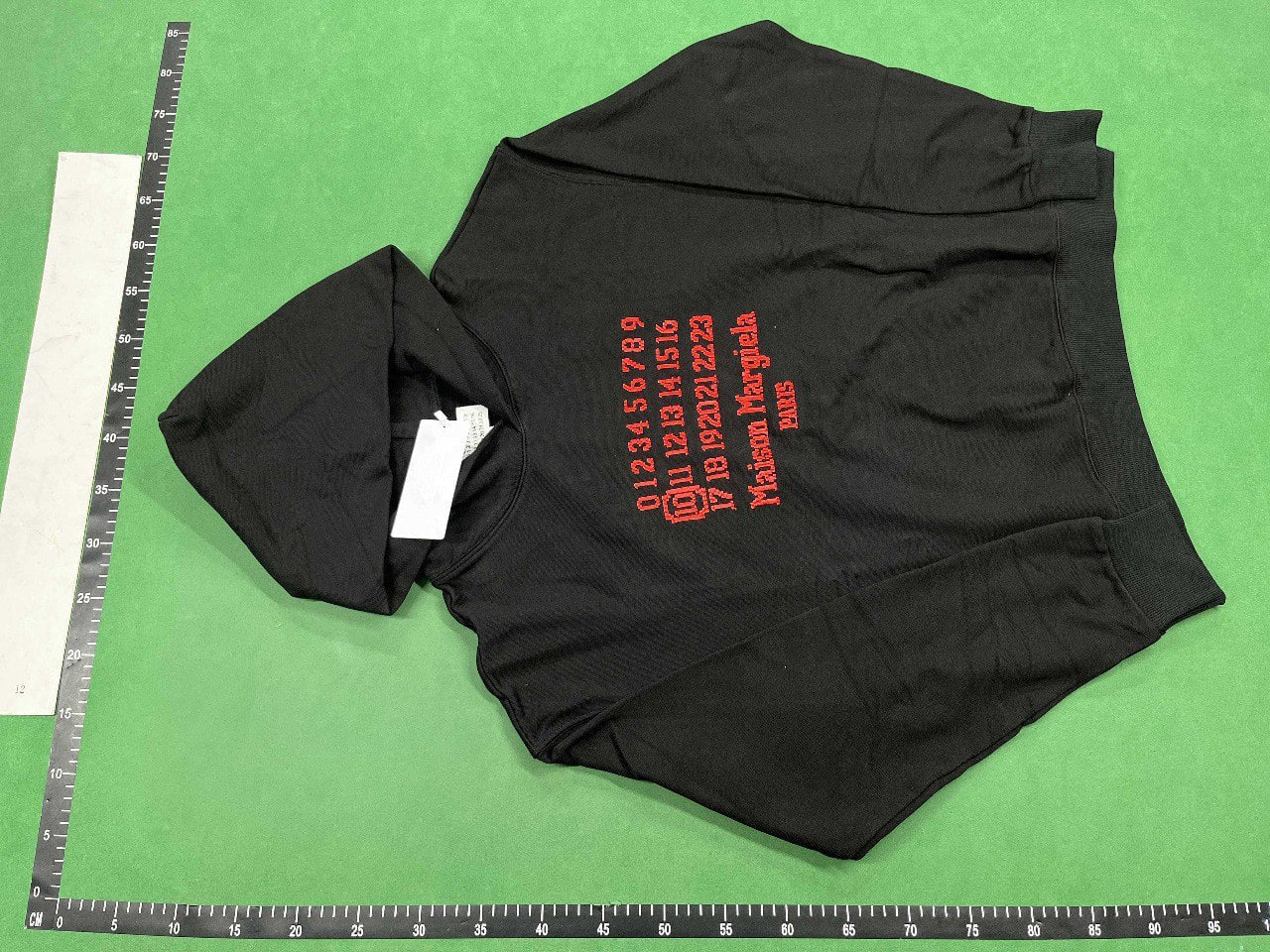 Margiela Hoodie — QC reference 2