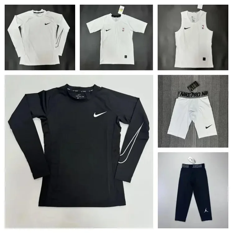 Nike training wear T-shirt vest shorts (