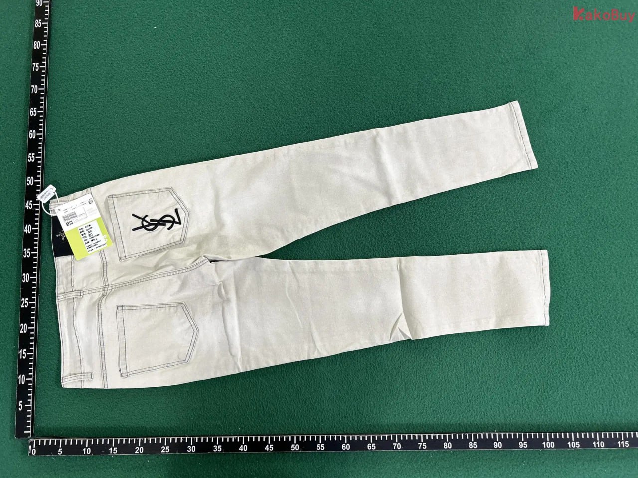 YSL straight pants — QC reference 2