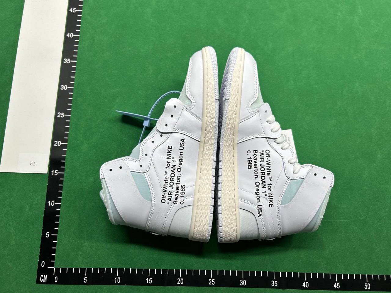 OFF-WHITE x Jordan Air Jordan 1 High — QC reference 4