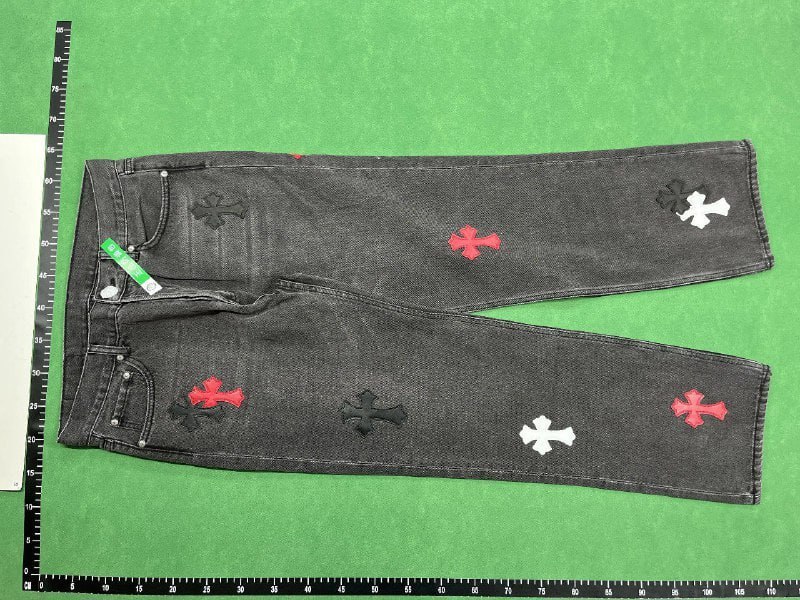 Chrome hearts jeans (14 CP) — QC reference 4