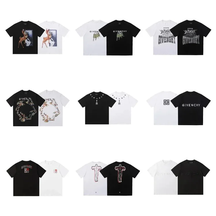 Loose cotton short sleeve men's and wome