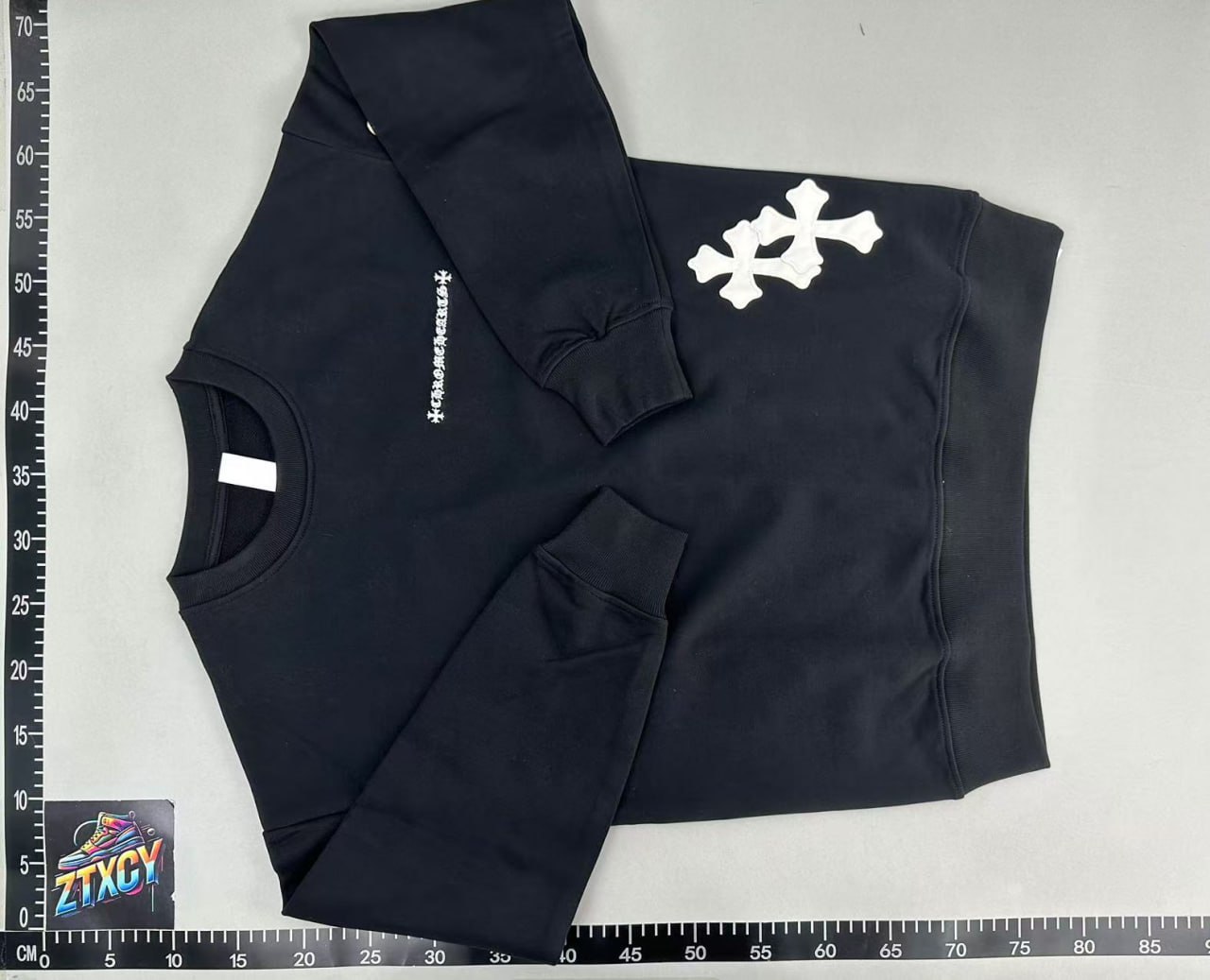 Chrome Hearts sweatshirt — QC reference 2