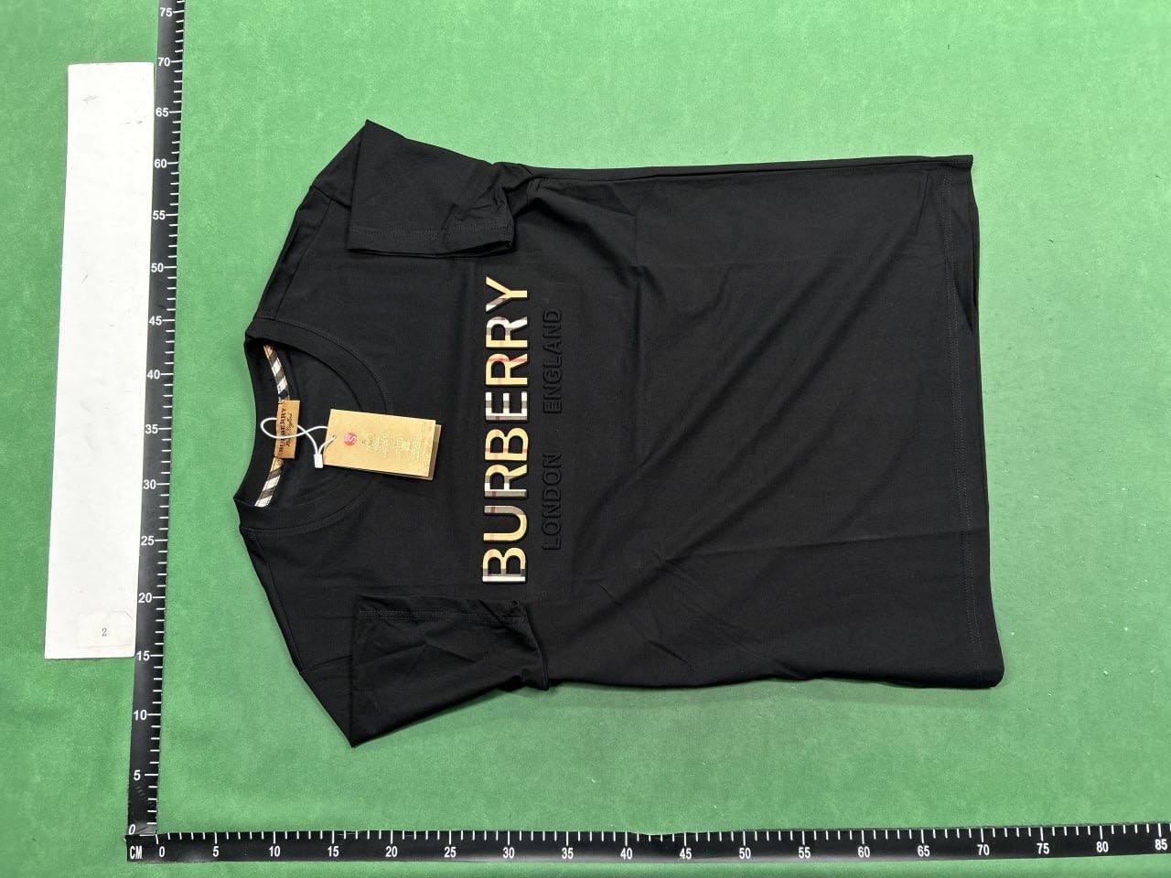 Burberry T-shirt short sleeve (35 CP — QC reference 2