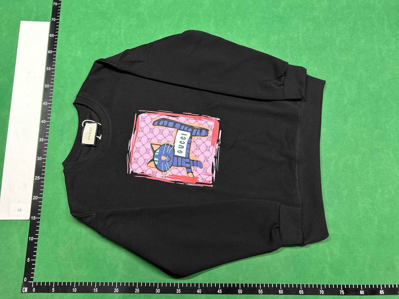 GUCCI LONG-SLEEVED T-SHIRT — QC reference 4