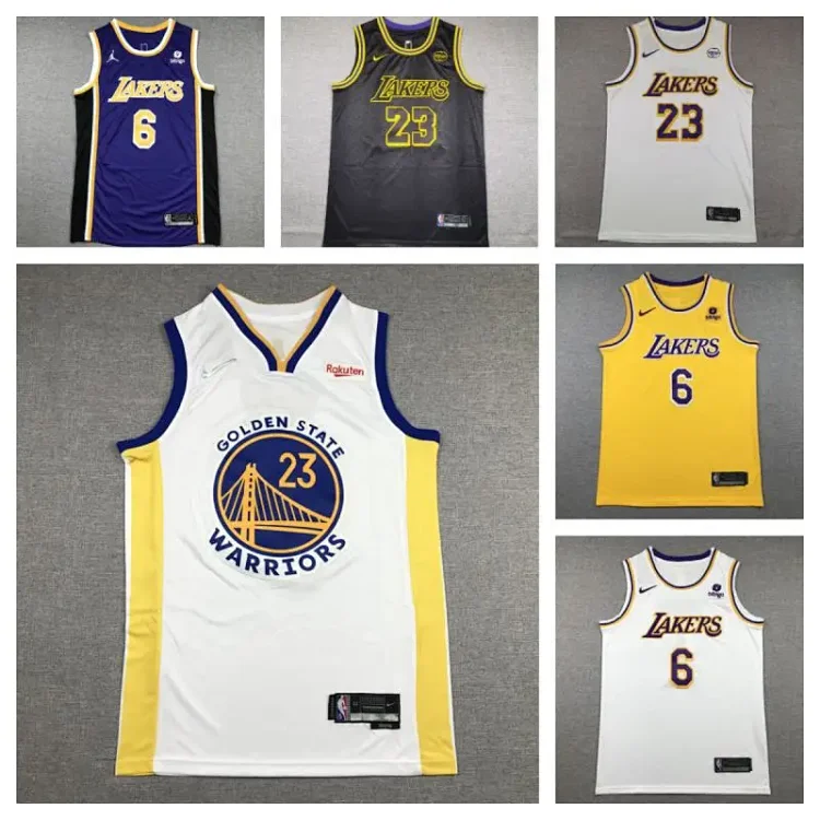 Lakers Warriors Jerseys（35+）