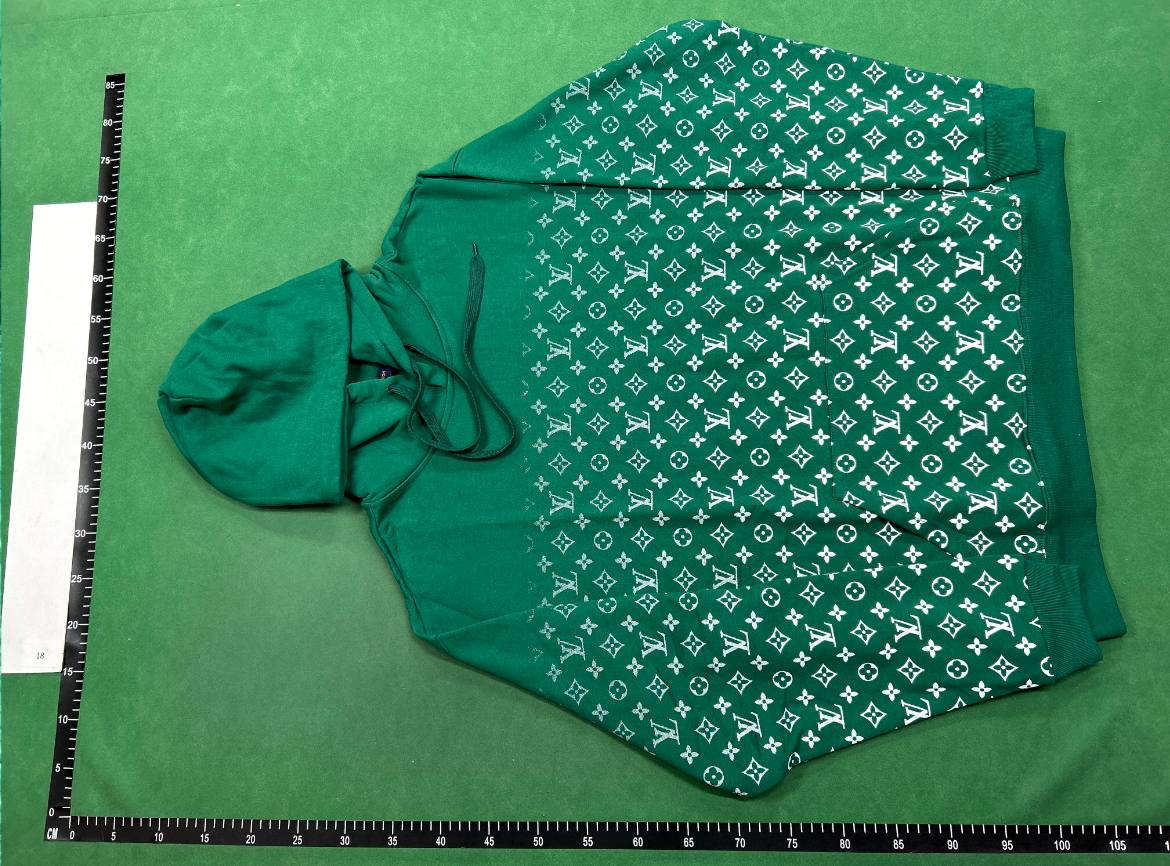 Louis Vuitton Hoodie — QC reference 2