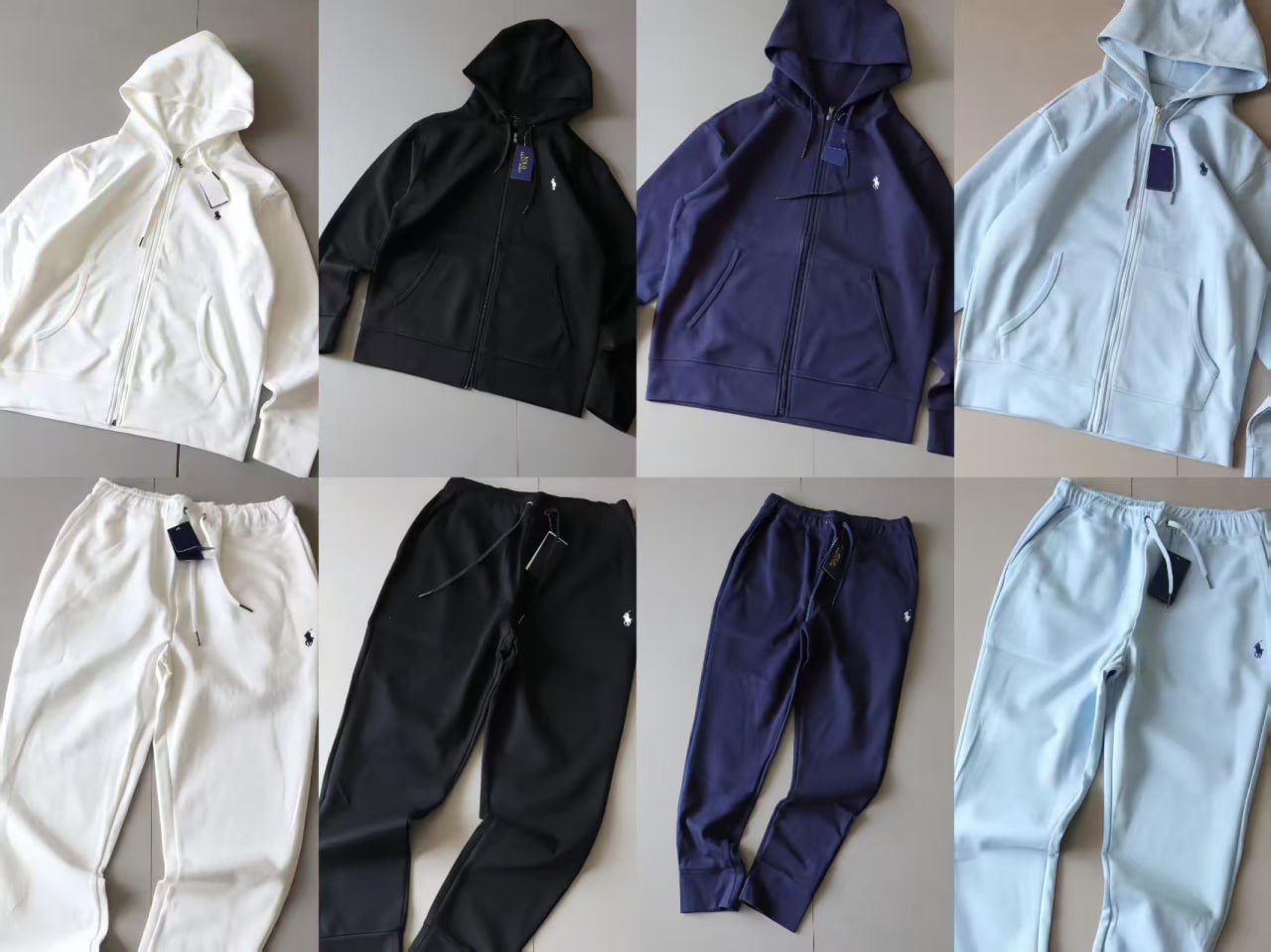 Ralph Lauren sweatshirt down jacket suit — QC reference 4
