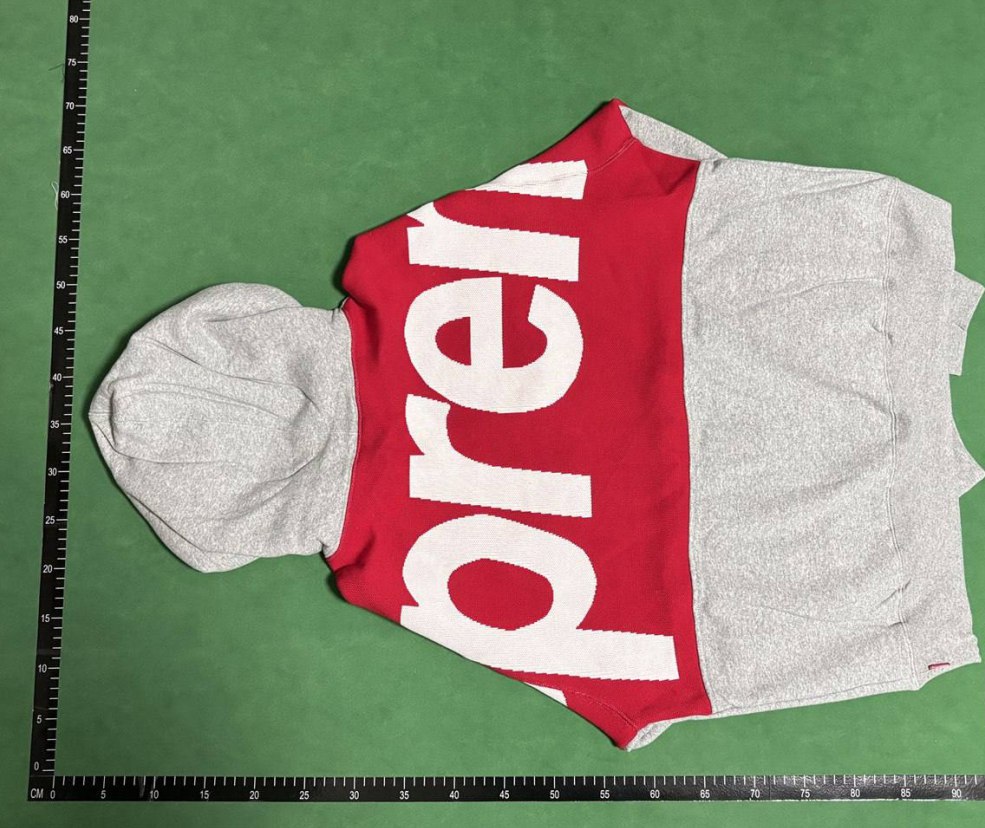 Supreme Long sleeve trousers Hoodie Set — QC reference 2