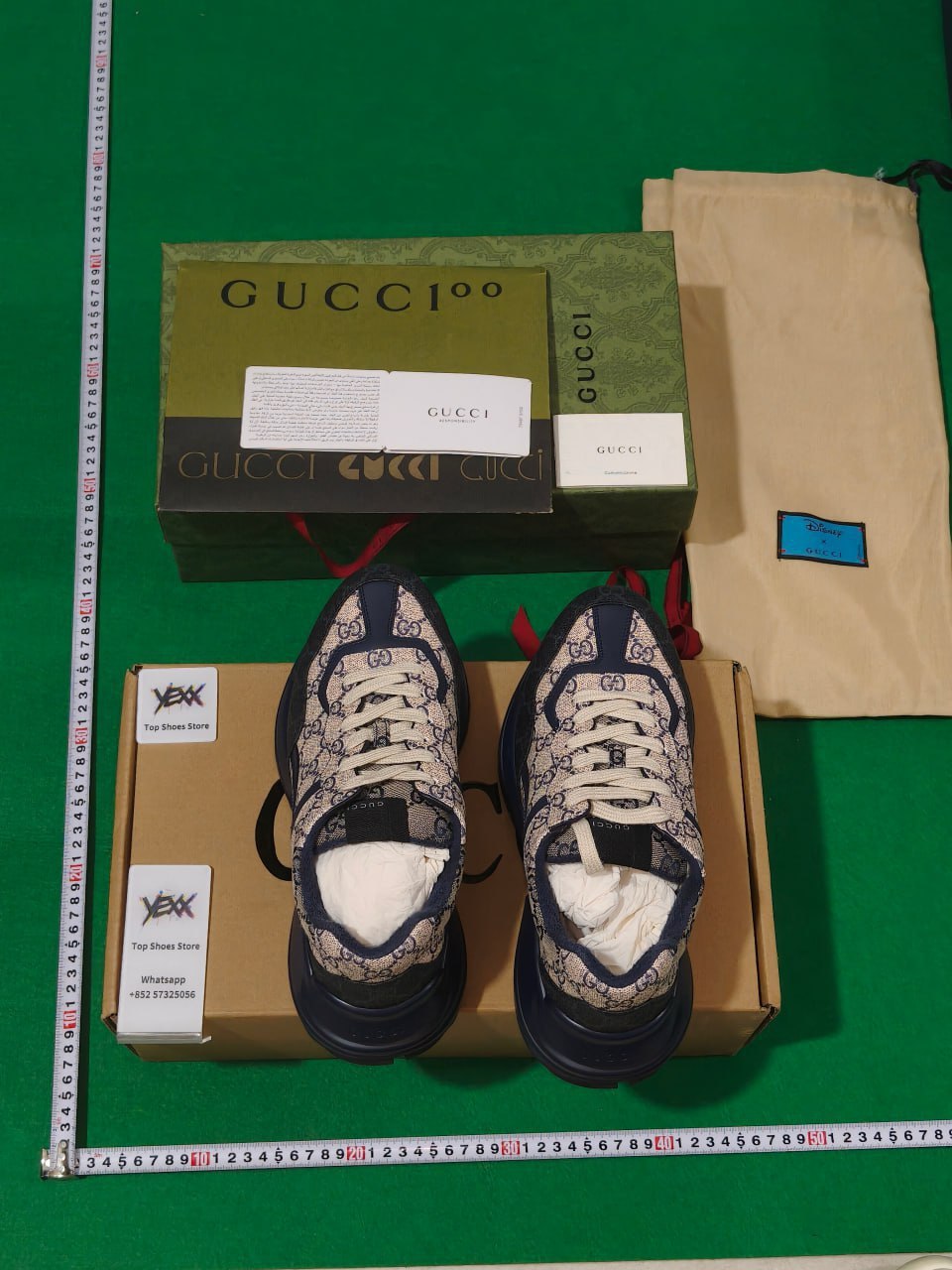 Gucci Rhyton Vintage Gucci shoes — QC reference 2