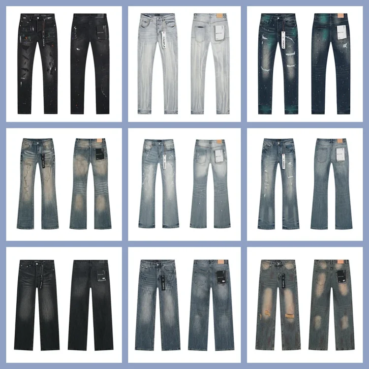 purple jeans flared jeans Washed Jeans S