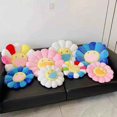 太阳花抱枕